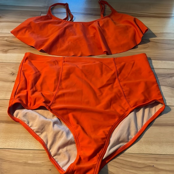 Old Navy Other - Old Navy Orange Bikini Size M